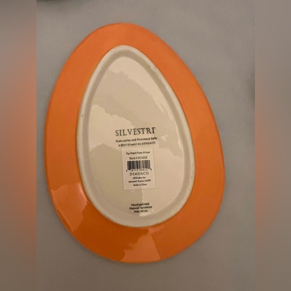 Demdaco Egg Shaped Plates. - Picture 9 of 10